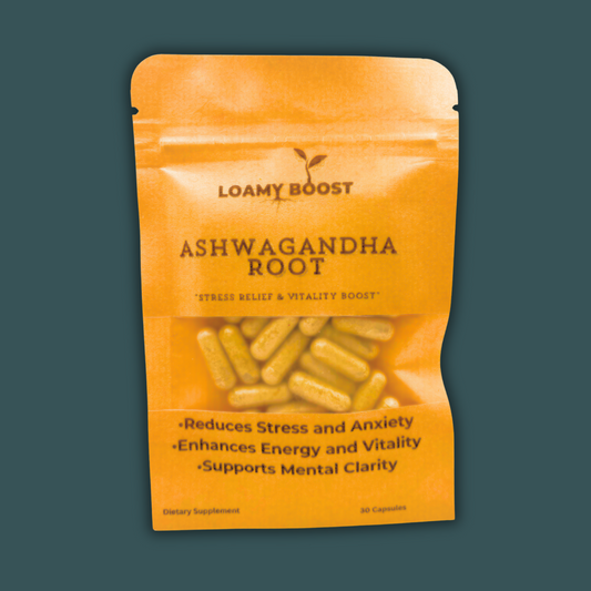 Stress Relief and Vitality Boost (Ashwagandha Root) Capsules